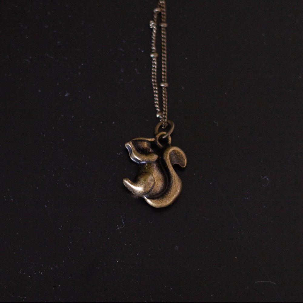 Squirrel Necklace